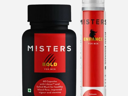 Misters Bold With Libiza & Enhance Intimate Moisturizer Cream Combo Online Sale