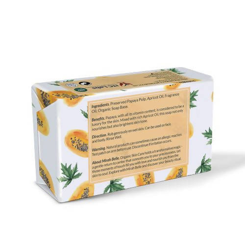 Mirah Belle Papaya Apricot Brightening Soap For Sale