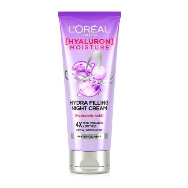 L Oreal Paris Hyaluron Moisture Hydra Filling Night Cream Hair Online now