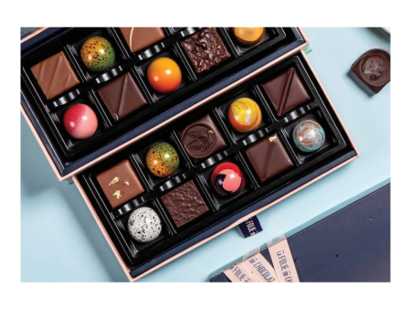 La Folie Box Of 20 - Ganache And Bonbons For Cheap