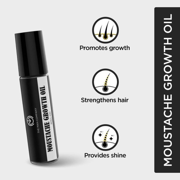 The Man Company Moustache Growth Oil With Basil & Almond Online