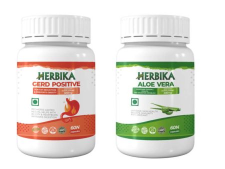 Herbika Gerd Positive + Aloe Vera Capsules Hot on Sale