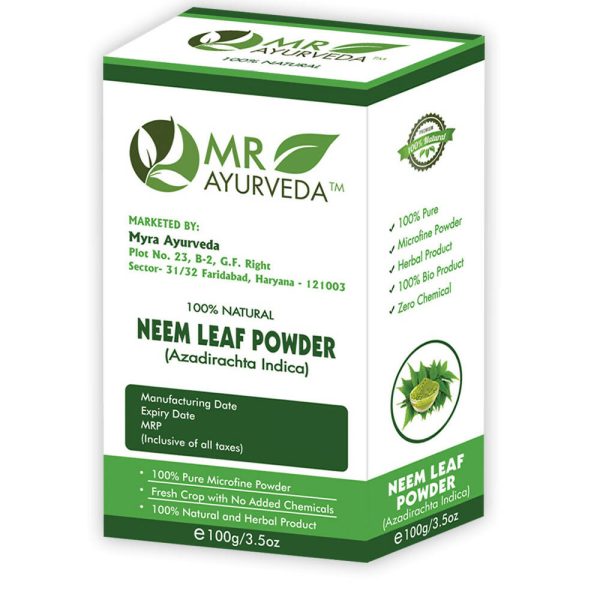 MR Ayurveda Neem Leaf Powder on Sale