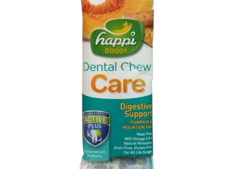 Happi Doggy Dental Chew Care Digestive Support Pumpkin & Mountain Yam Hot on Sale