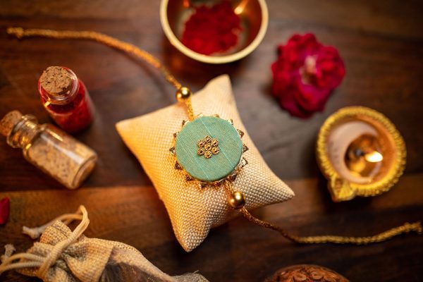 Nirmalaya Rakhi Raksha Sutra Light Blue Discount