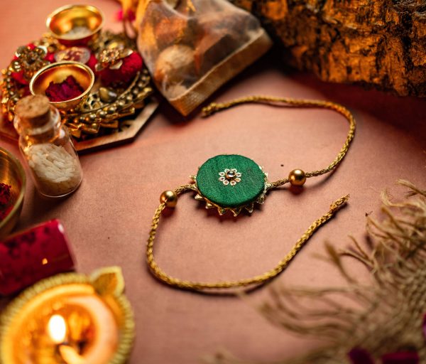 Nirmalaya Rakhi Raksha Sutra Green Online now