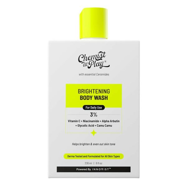 Chemist At Play Brightening Body Wash for Reduces Fades Dark Spots, Evens out Skin Tone Vitamin C with Camu Camu Online now