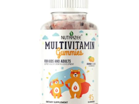 Nutrazee Multivitamin Gummies For Kids & Adults Hot on Sale