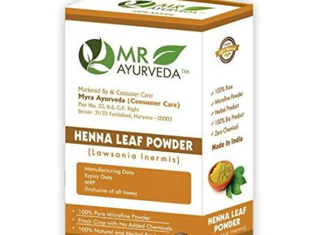 MR Ayurveda Henna Leaf Powder Online Hot Sale