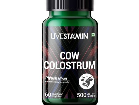 Livestamin Cow Colostrum Capsules Discount