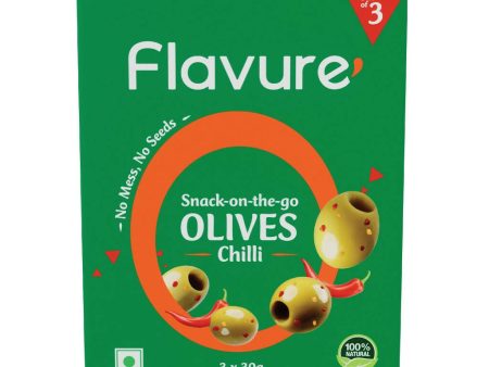 Flavure Snack-On-The-Go Olives Chilli Online Sale