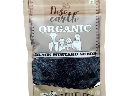 Desi Earth Organic Black Mustard Seeds Sale