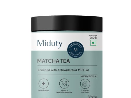 Miduty by Palak Notes Matcha Tea For Discount