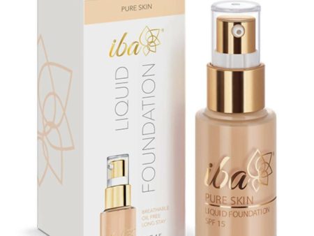 Iba Pure Skin Liquid Foundation SPF 15 - Natural Beige Fashion