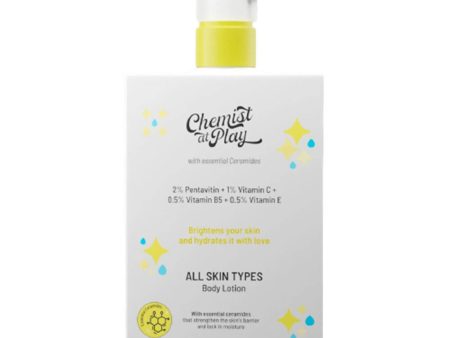 Chemist At Play All Skin Types Body Lotion, Replenishes Dry & Rough Spots of the Skin Online