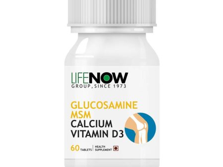 Lifenow Glucosamine Msm Calcium & Vitamin D3 Tablets For Discount