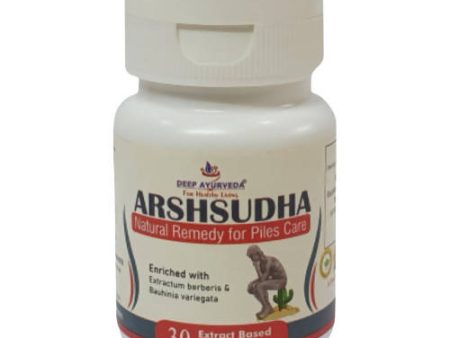 Deep Ayurveda Arshsudha 500mg Vegan Capsules Supply