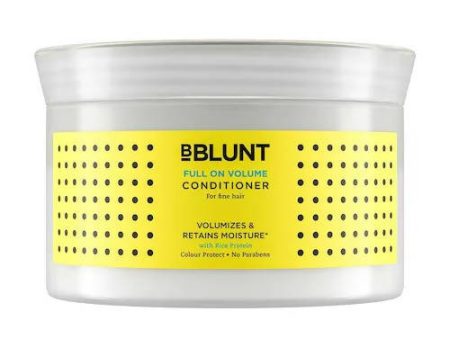 BBlunt Full On Volume Conditioner For Fine Hair Online Hot Sale