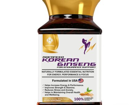 Mountainor Advanced Korean Ginseng Capsules Cheap