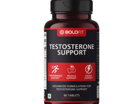 Boldfit Testosterone Support Tablets For Men on Sale