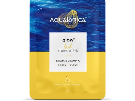 Aqualogica Glow+ Lush Sheet Mask, Instant Hydration & Glowing Skin Fashion