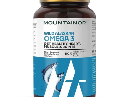 Mountainor Wild Alaska Omega-3 Soflgels Online Sale