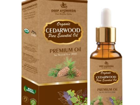 Deep Ayurveda Cedarwood Pure Essential Oil Online Hot Sale