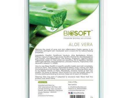 Biosoft Aloe Vera Paraffin Wax For Discount