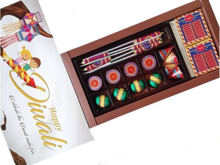 Dibha Ruchoks Diwali Premium Chocolate Gift Pack P2 + Ladi Online Hot Sale