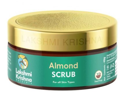 Lakshmi Krishna Naturals Almond Scrub on Sale