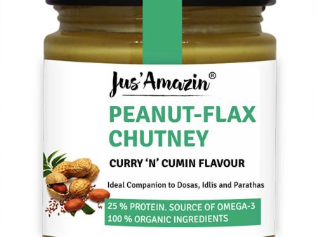 Jus Amazin Peanut Flax chutney Curry  N  Cumin Flavour Online now