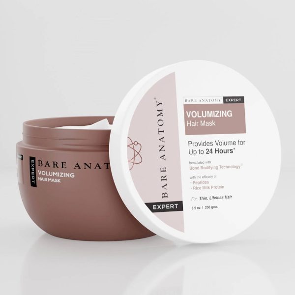 Bare Anatomy Expert Volumizing Hair Mask with Peptides & Rich Milk Protein | Voluminous Hair For Up To 24 Hours Discount