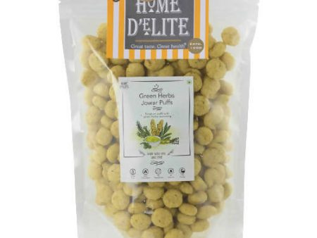 Home D elite Green Herbs Jowar Puffs Sale