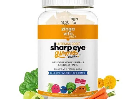 Zingavita Sharp Eye Gummies for Kids (Strawberry Mix Flavor) Online