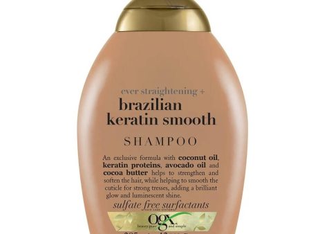 OGX Ever Straightening Brazilian Keratin Smooth Shampoo For Sale