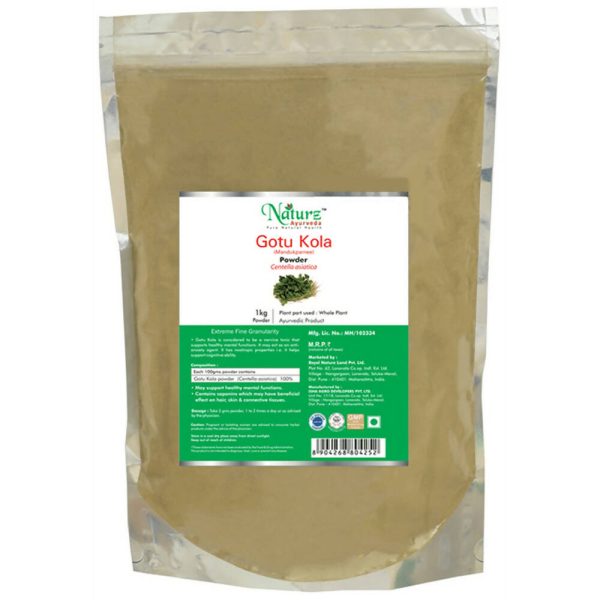 Naturz Ayurveda Gotu Kola Powder Online Hot Sale