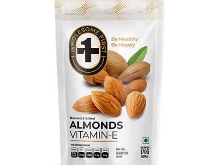 Wholesome First Roasted & Salted Almonds Supply