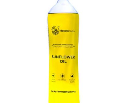 Deccanmudra Wood Cold Pressed Sunflower Oil For Discount