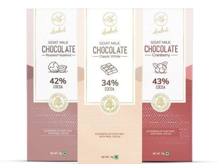 Aadvik Goat Milk Chocolate - Assorted Online Sale