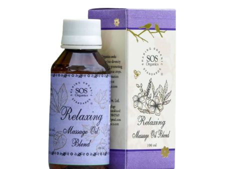 SOS Organics Relaxing Massage Oil Blend Fashion