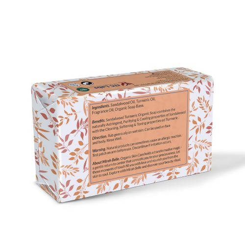 Mirah Belle Sandalwood Turmeric Soap For Discount