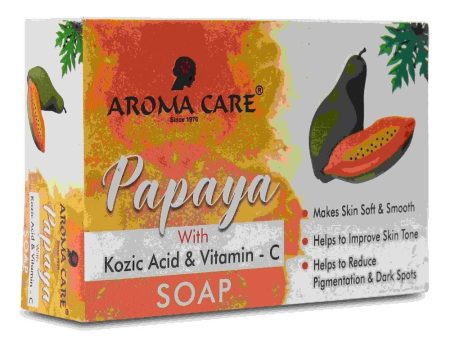 Aroma Care Papaya With Kozic Acid & Vitamin-C Whitening Soap Supply