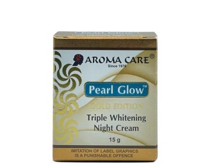 Aroma Care Pearl Glow Gold Edition Triple Whitening Night Cream Sale