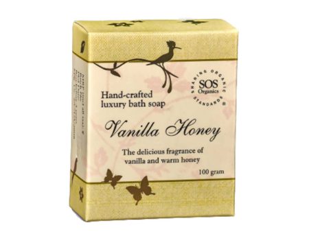 SOS Organics Vanilla Honey Luxury Bath Soap Online Sale