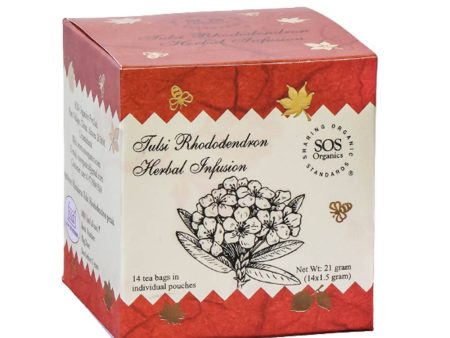 SOS Organics Tulsi Rhododendron Herbal Infusion on Sale