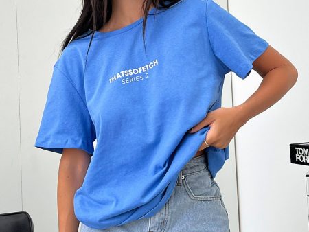 Series 2 Tee - Royal Blue Online Hot Sale