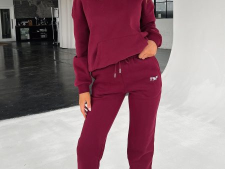 Kaztek Sweatpants - Maroon Discount