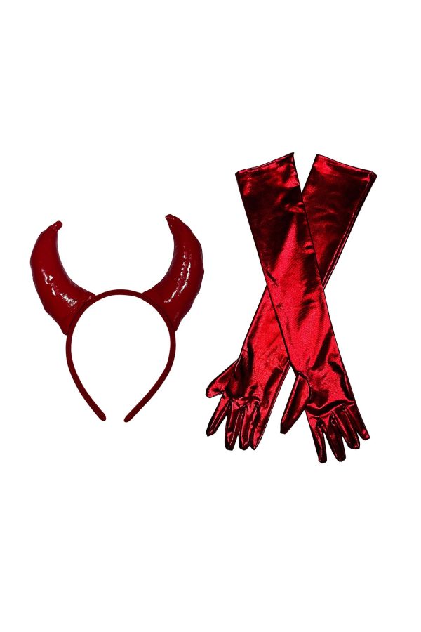 Bad Decisions 2 Piece Accessory Kit - Red Sale